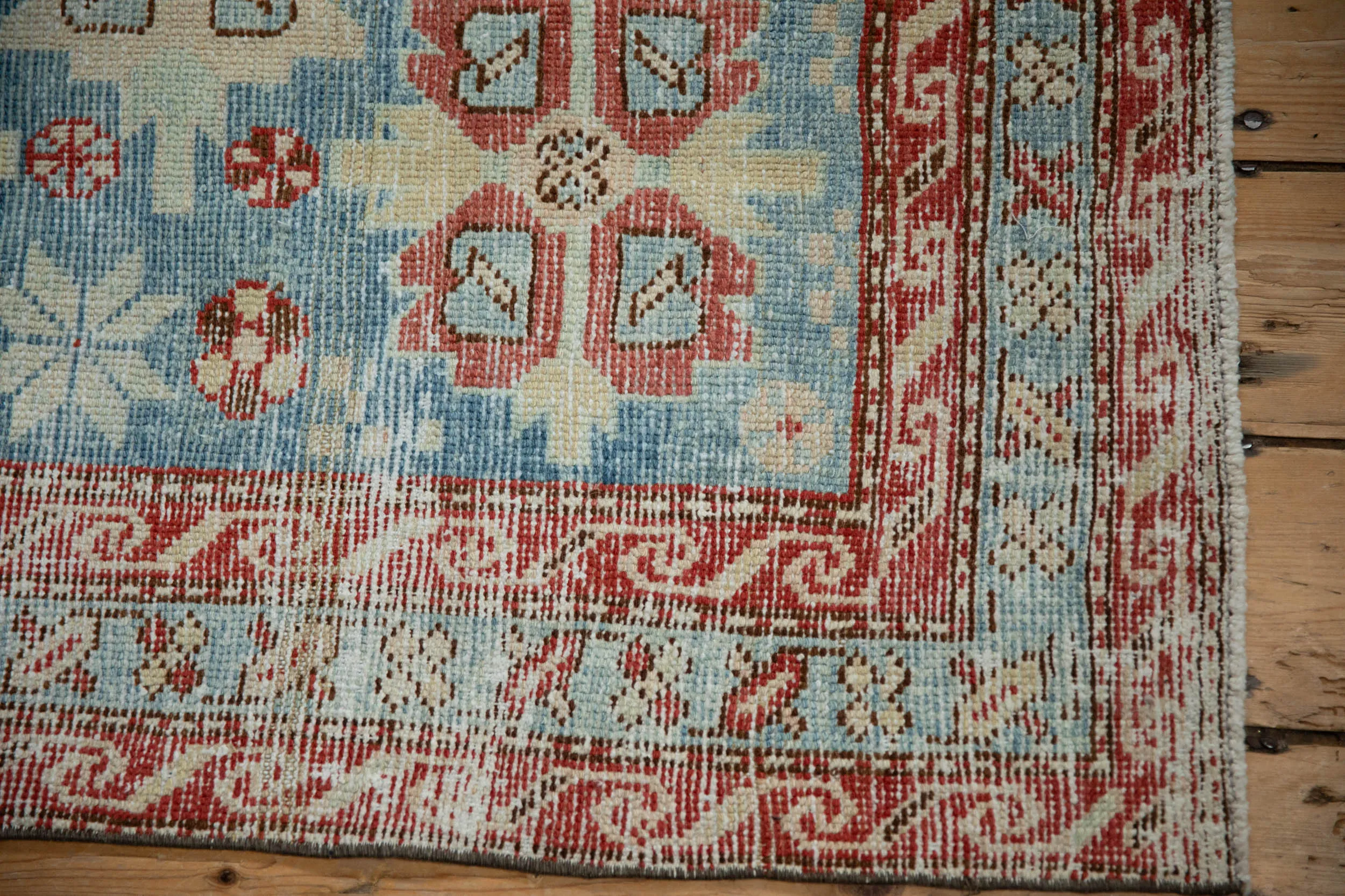 3.5x10.5 Antique Distressed Northwest Persian Rug Runner