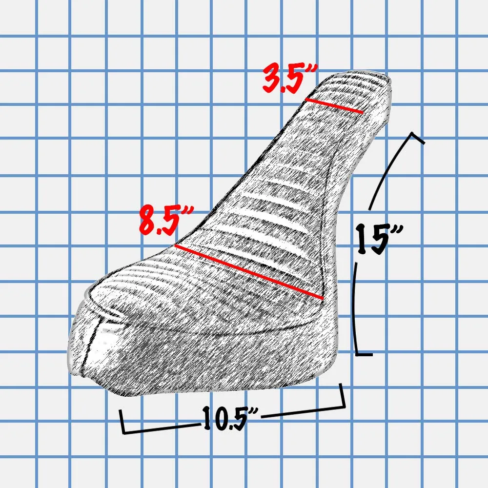 Cobra Seat For Sportster Hardtail Kit - Pleated