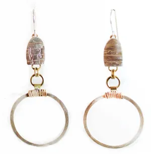 E3448w ELEGANT LINKS EARRINGS
