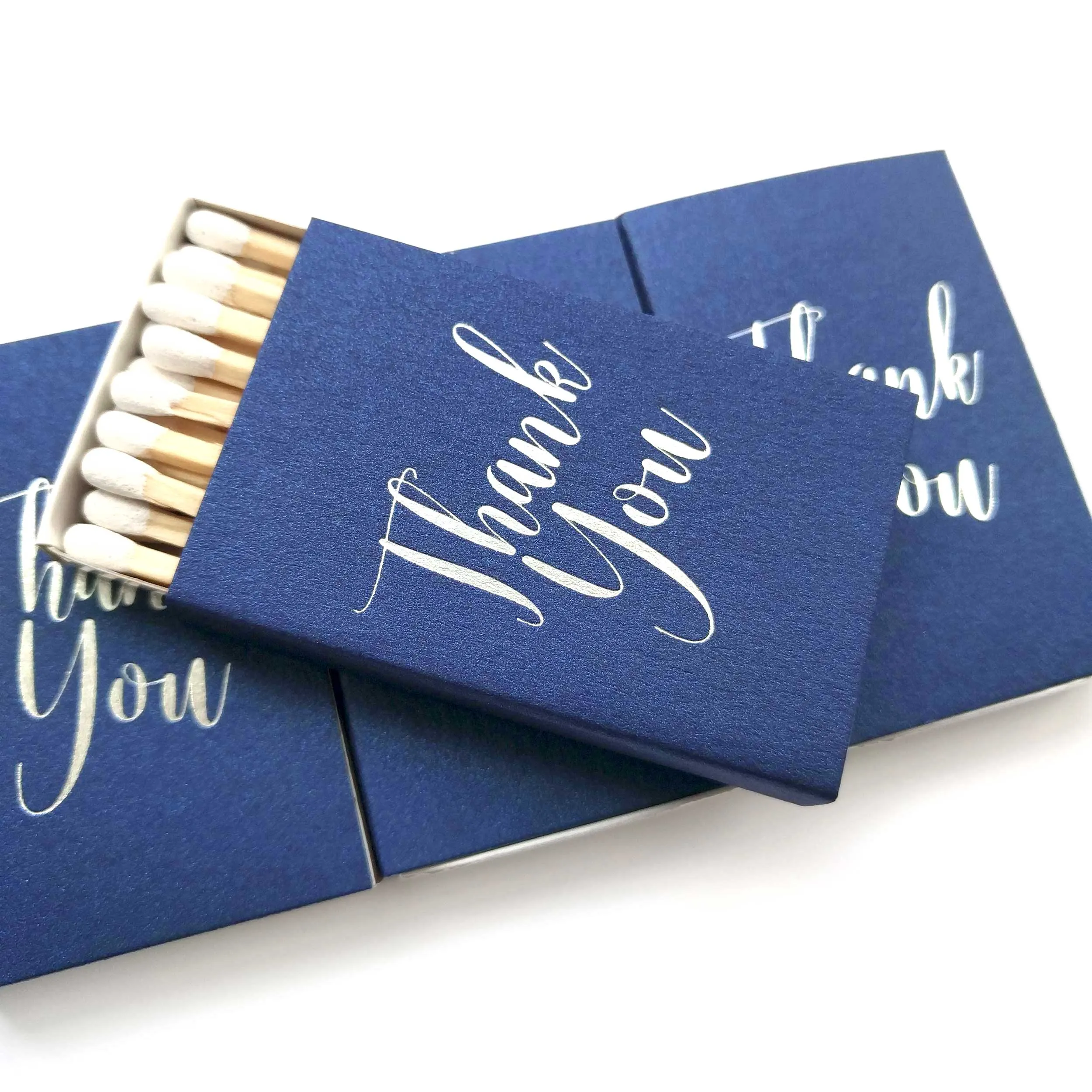 Elegant Thank You Matchboxes