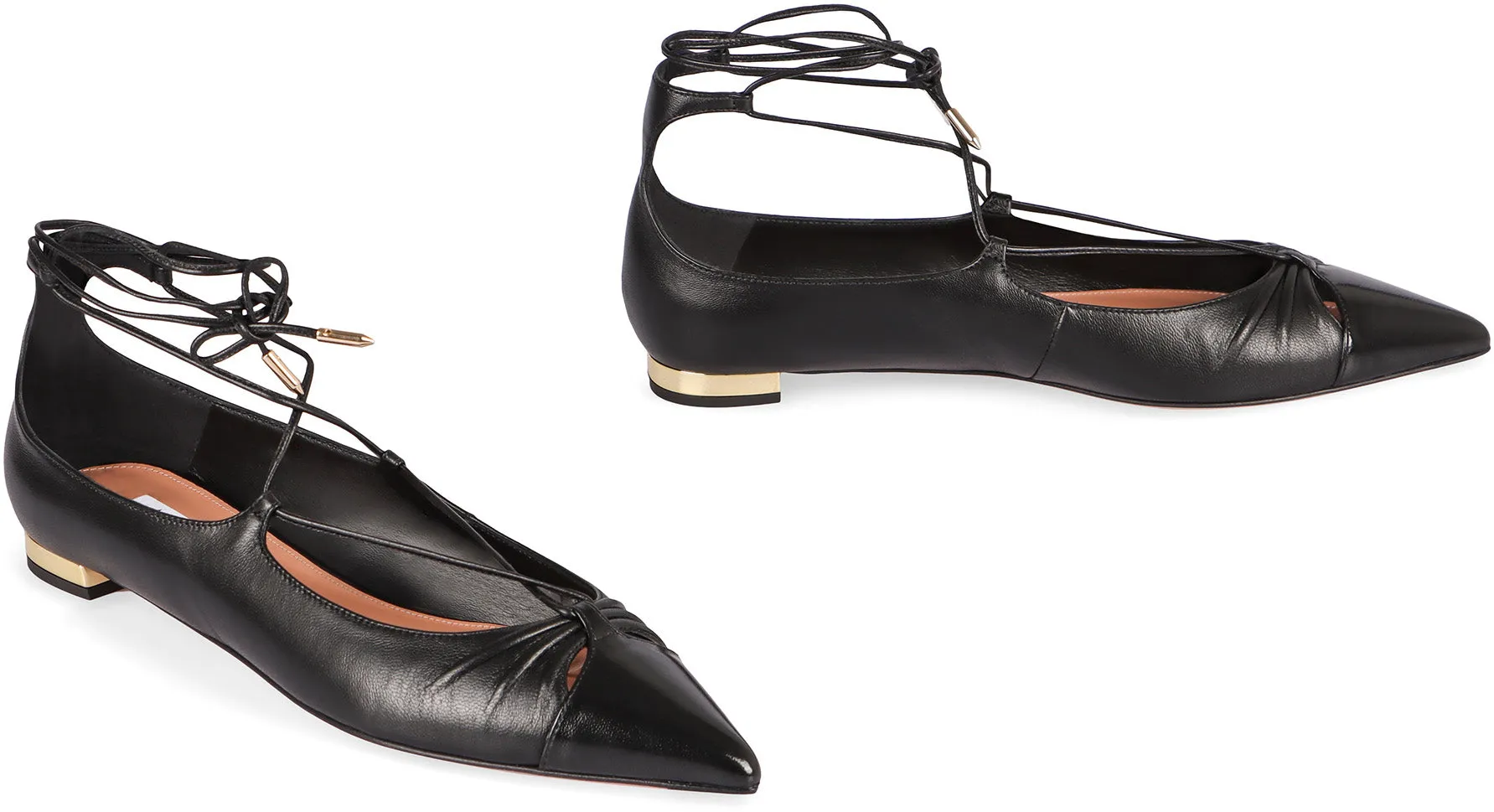 Gabi pointy-toe ballet flats