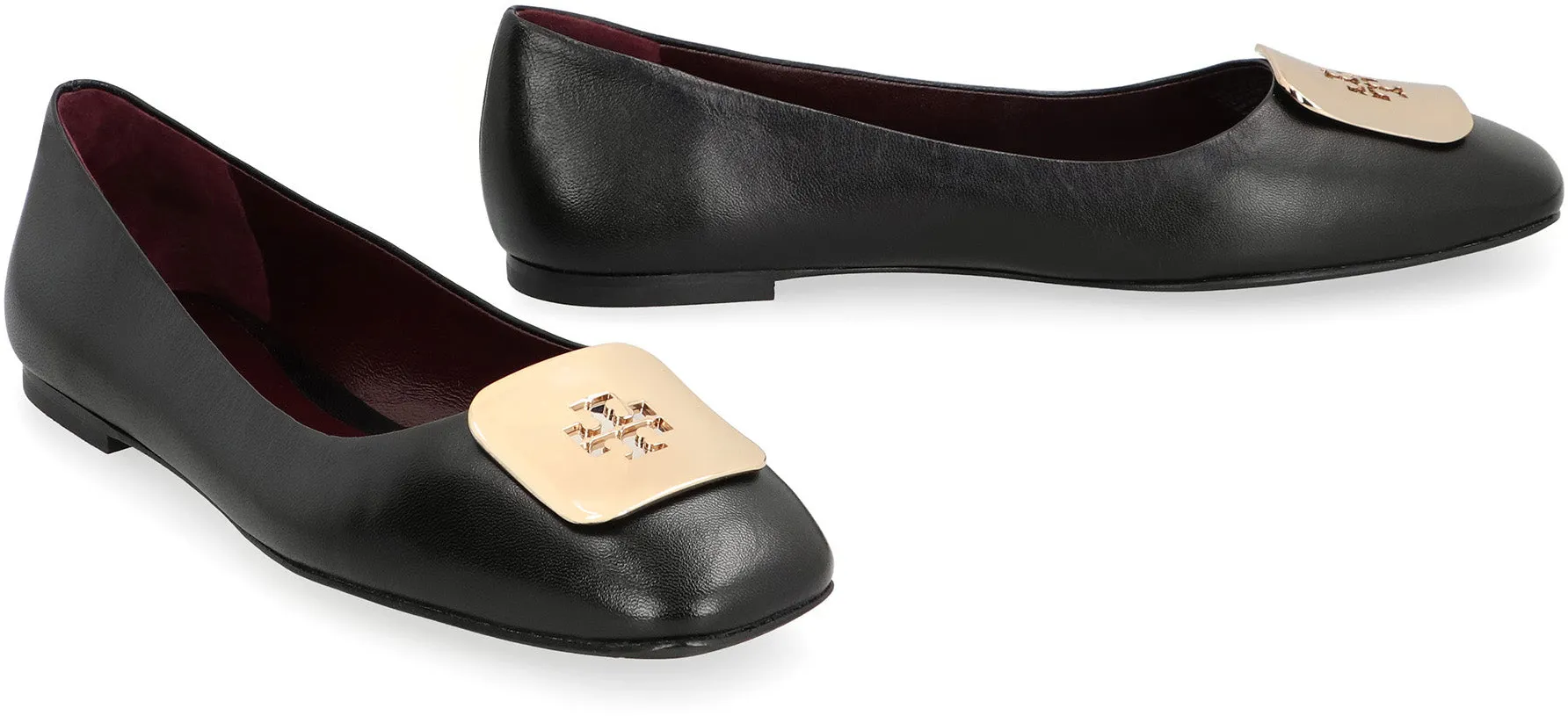 Georgia Leather ballet flats