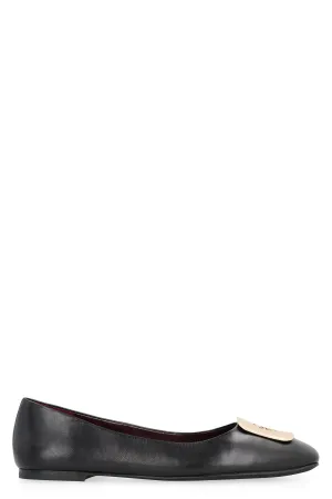 Georgia Leather ballet flats