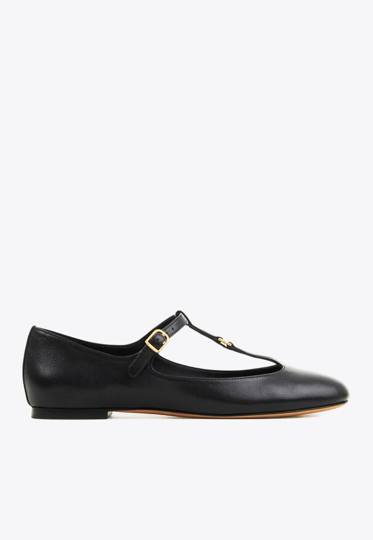 Marcie Mary-Jane Leather Ballet Flats