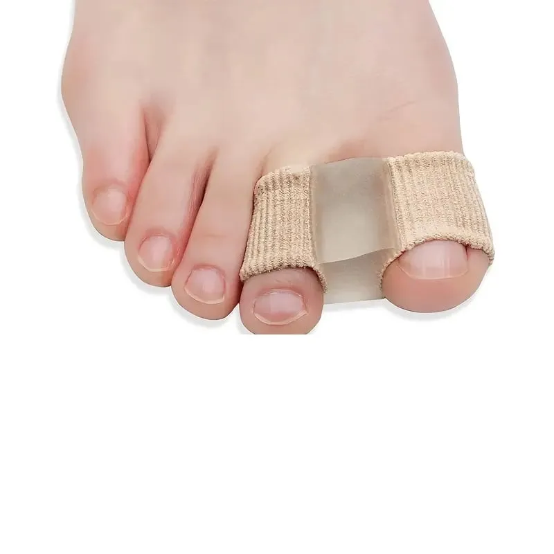 NEW 1pc Bunion Toe Separators For Overlapping Toes Women Men, Gel Toe Spacers Bunion Corrector With 2 Loops For Feet