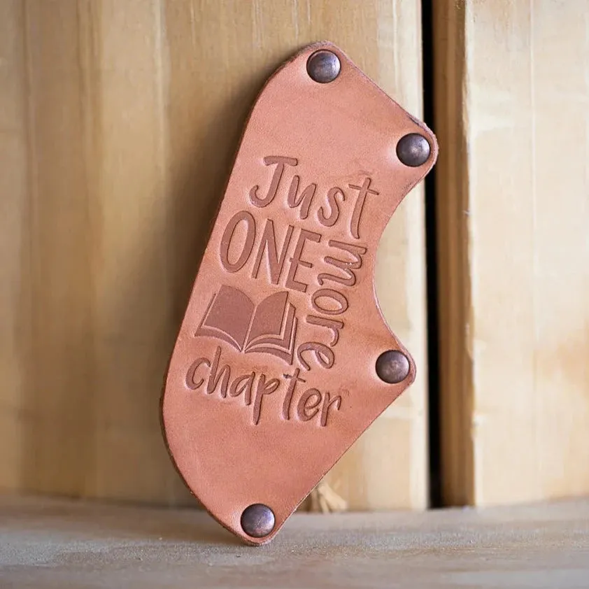 No.1 | Leather Corner Bookmark