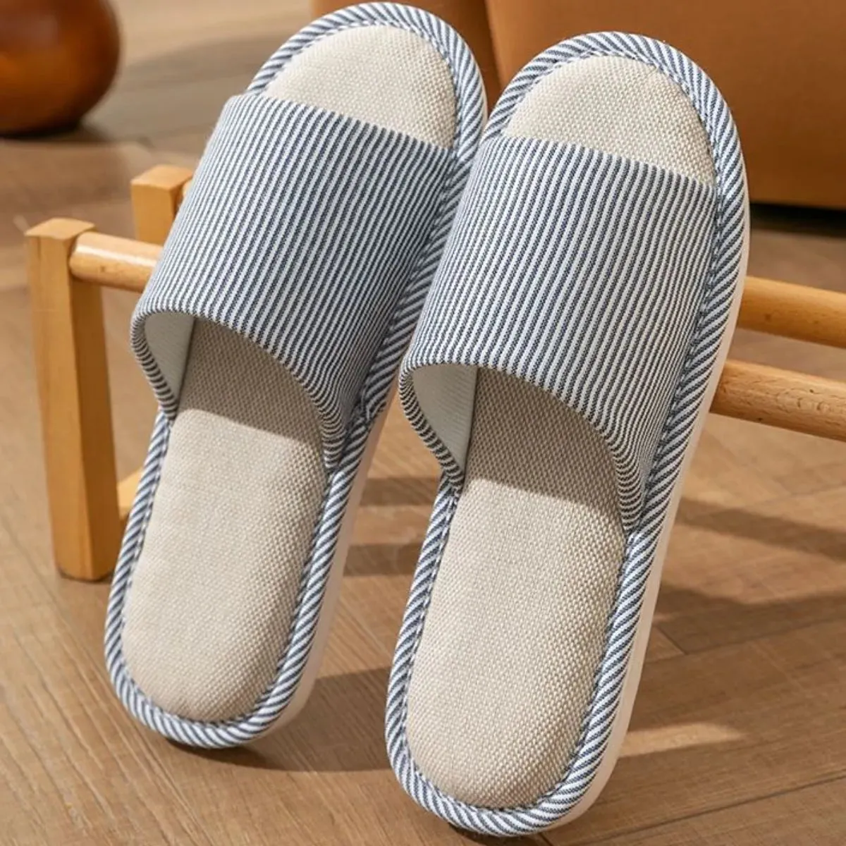 Open Toe Flats Slippers