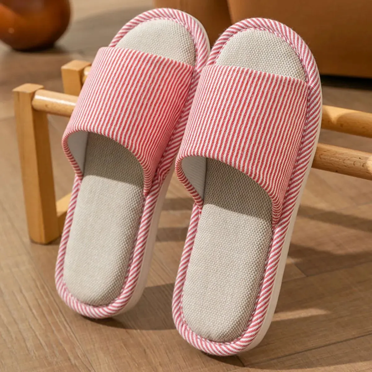 Open Toe Flats Slippers