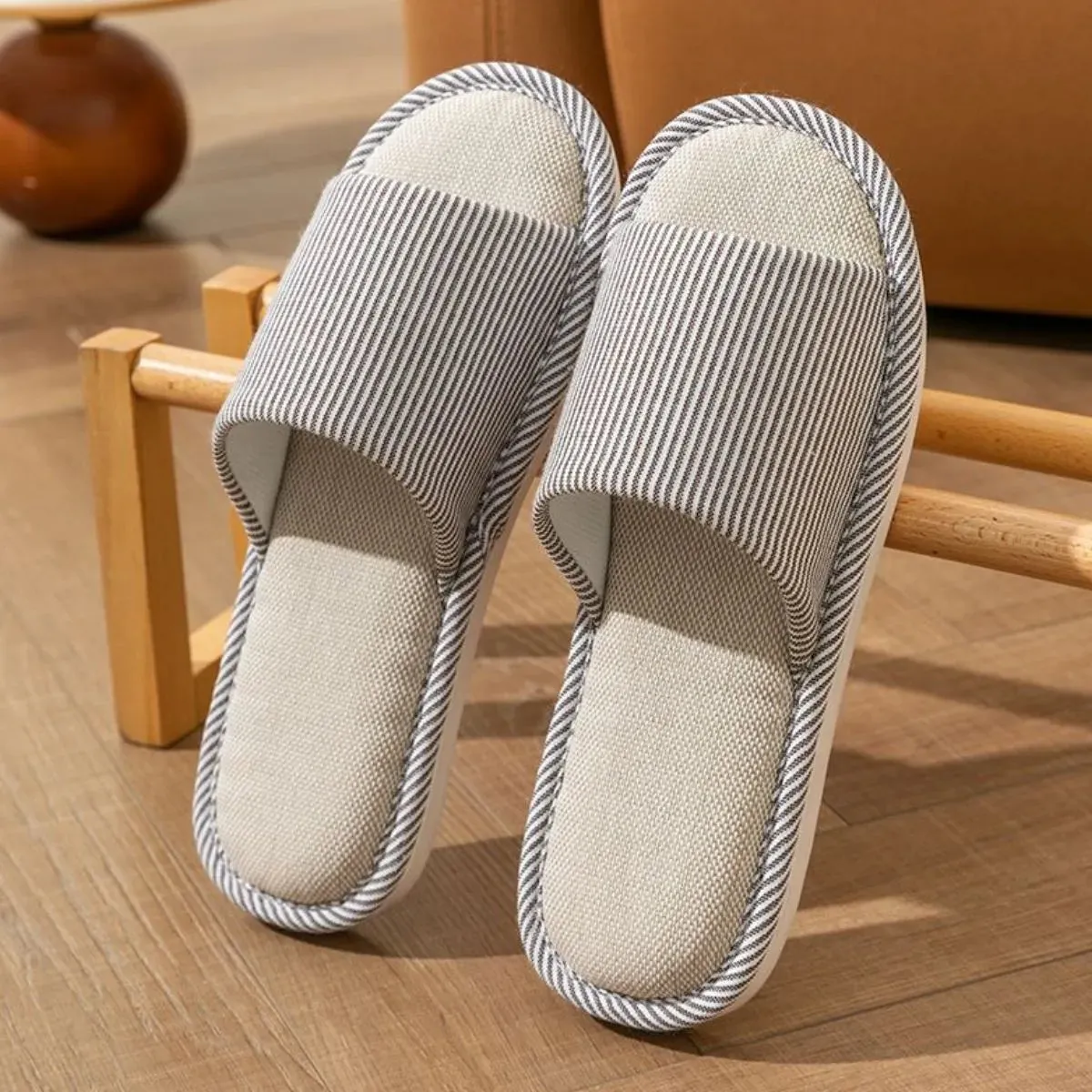 Open Toe Flats Slippers