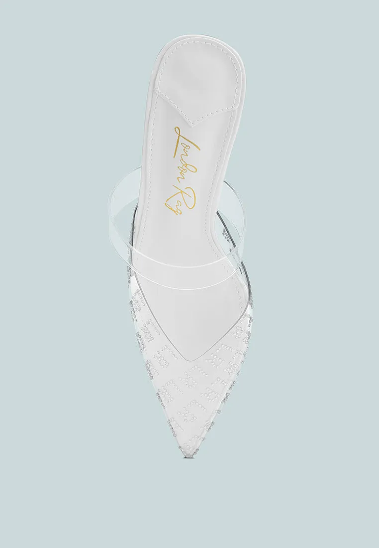 Pointed Toe Kitten Heels by RUW