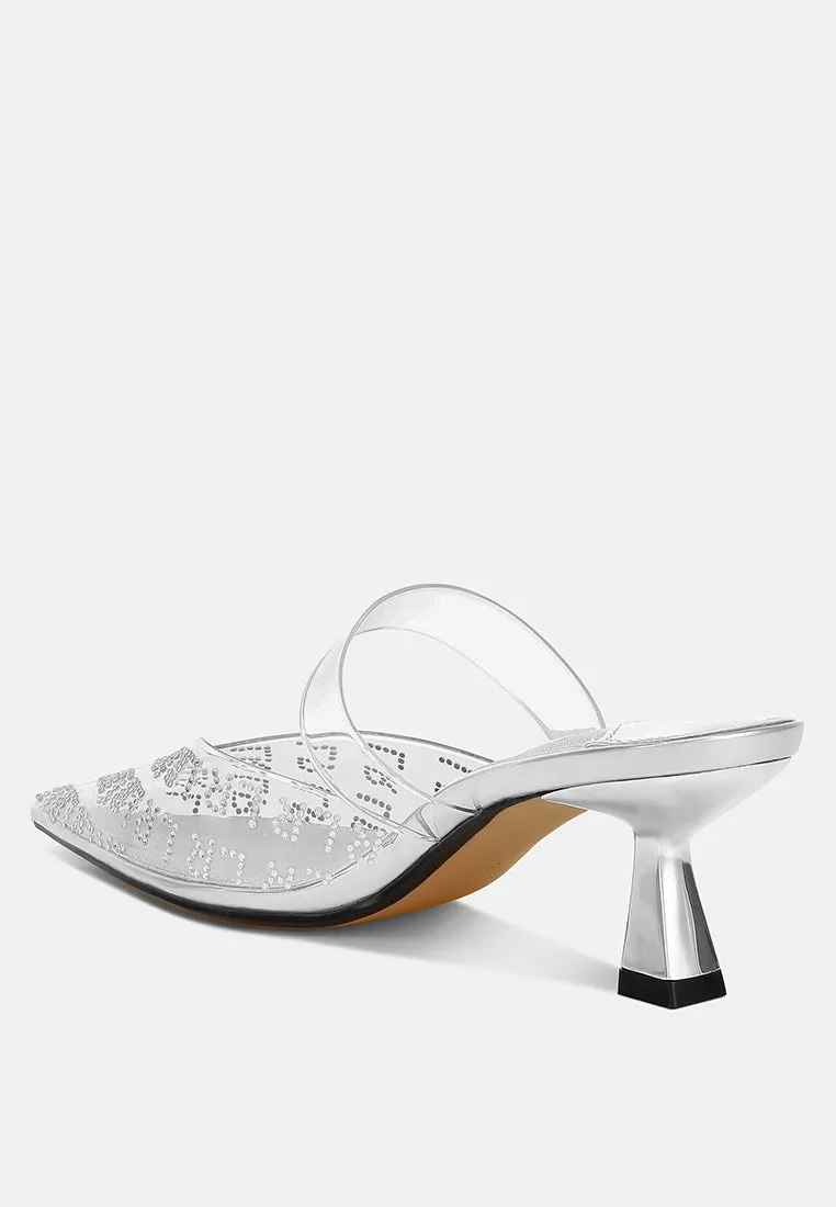 Pointed Toe Kitten Heels by RUW