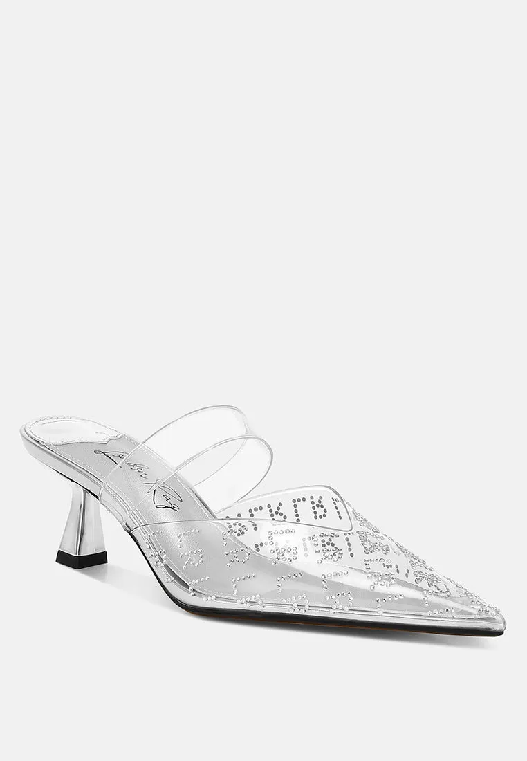 Pointed Toe Kitten Heels by RUW