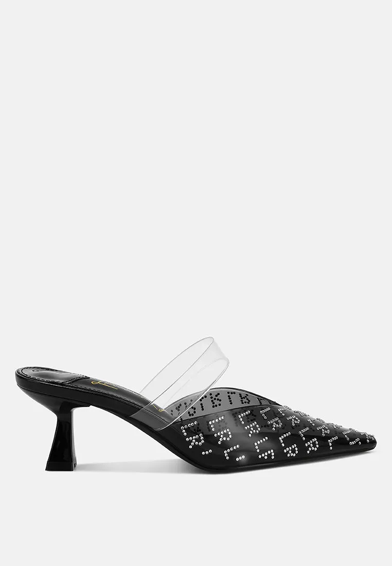 Pointed Toe Kitten Heels by RUW