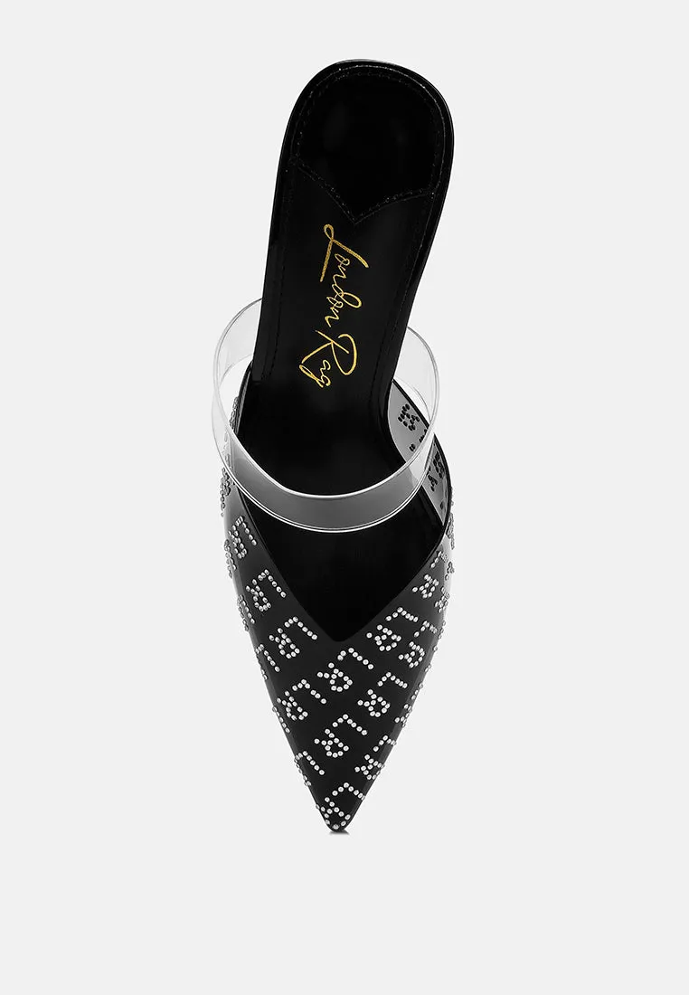 Pointed Toe Kitten Heels by RUW