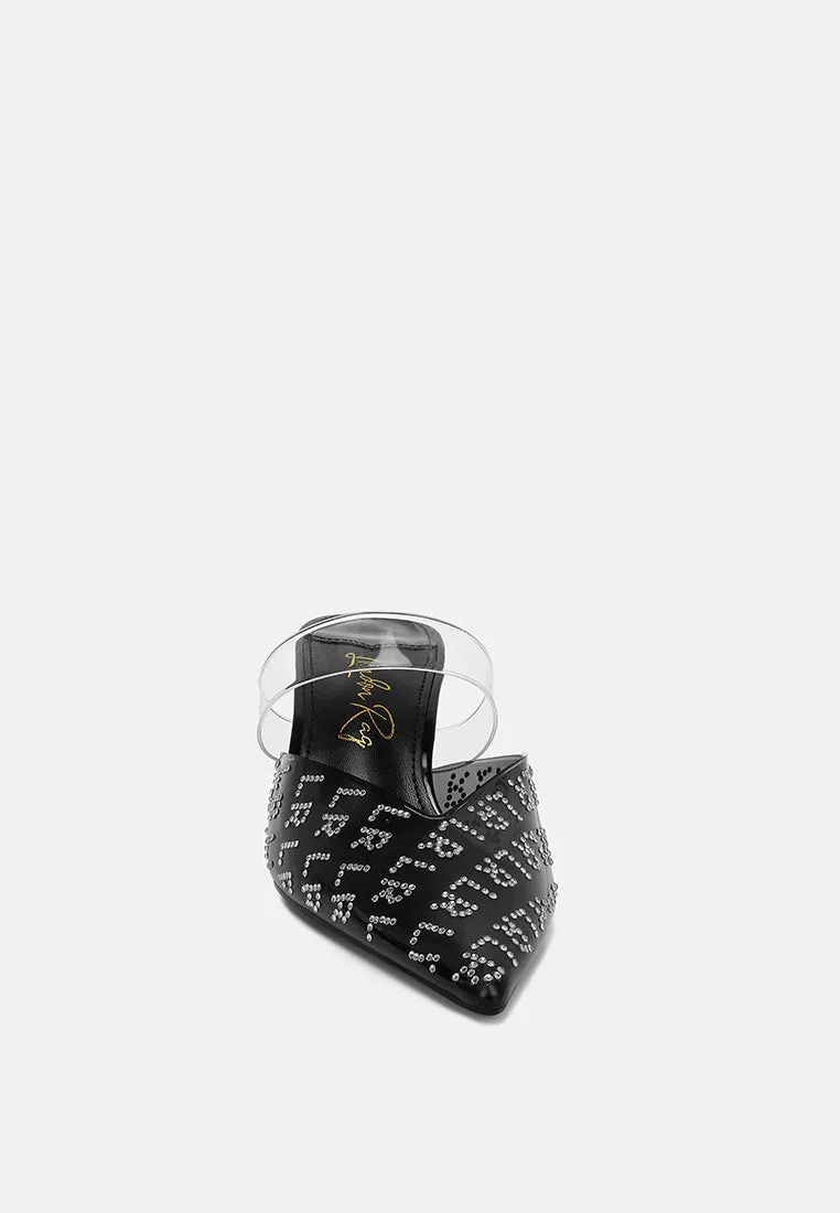 Pointed Toe Kitten Heels by RUW