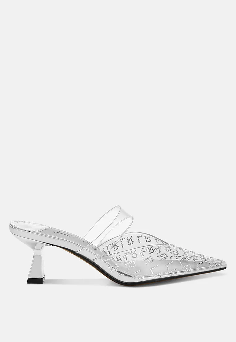 Pointed Toe Kitten Heels by RUW