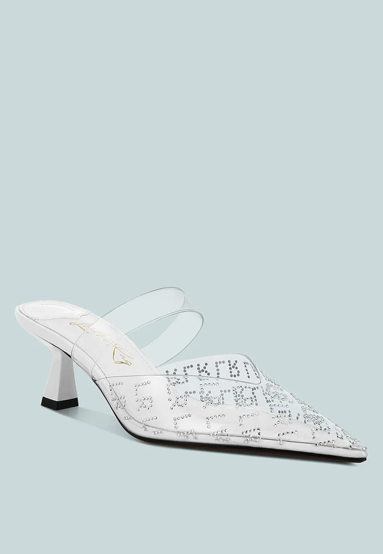 Pointed Toe Kitten Heels by RUW
