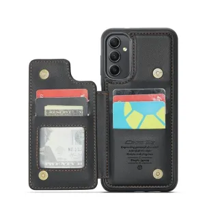 RFID Flip Leather Wallet Case For Samsung A Series