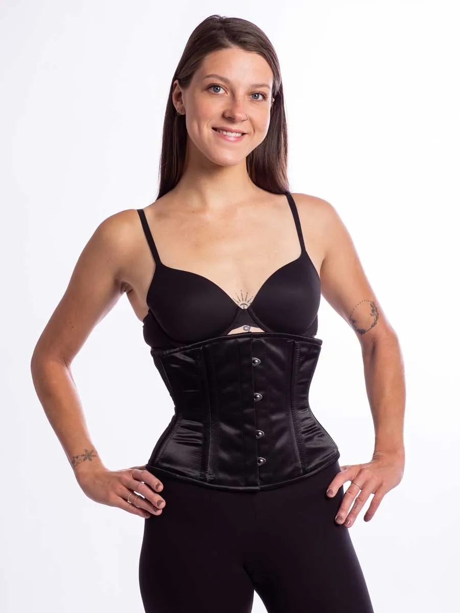 Satin Romantic Curve Standard Underbust Corset : CS-411
