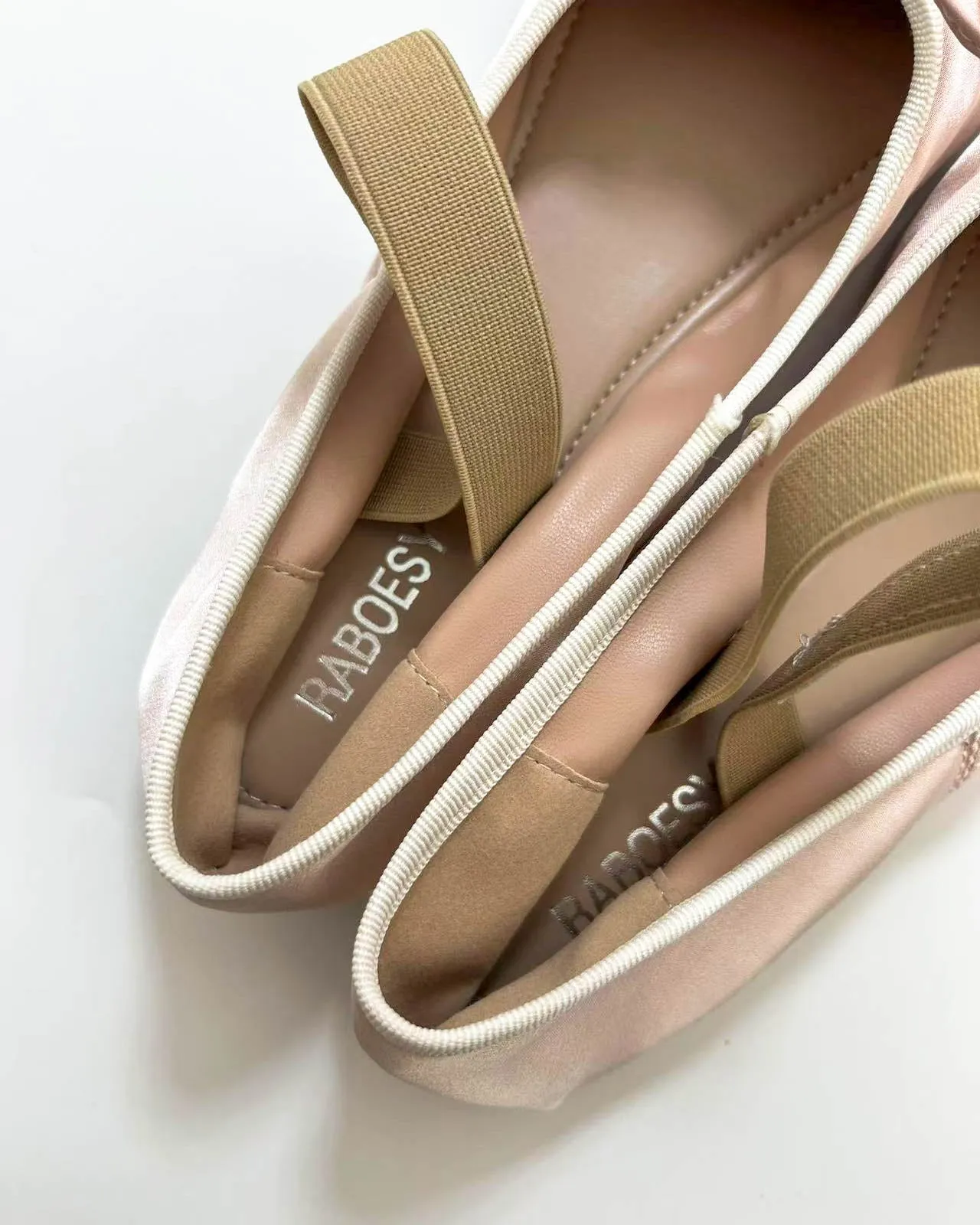 Satin Round Toe Ballet Flats