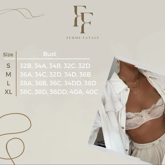 Sexy Floral Embroidered Lingerie Set