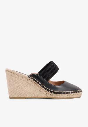 Siena 70 Leather Espadrilles
