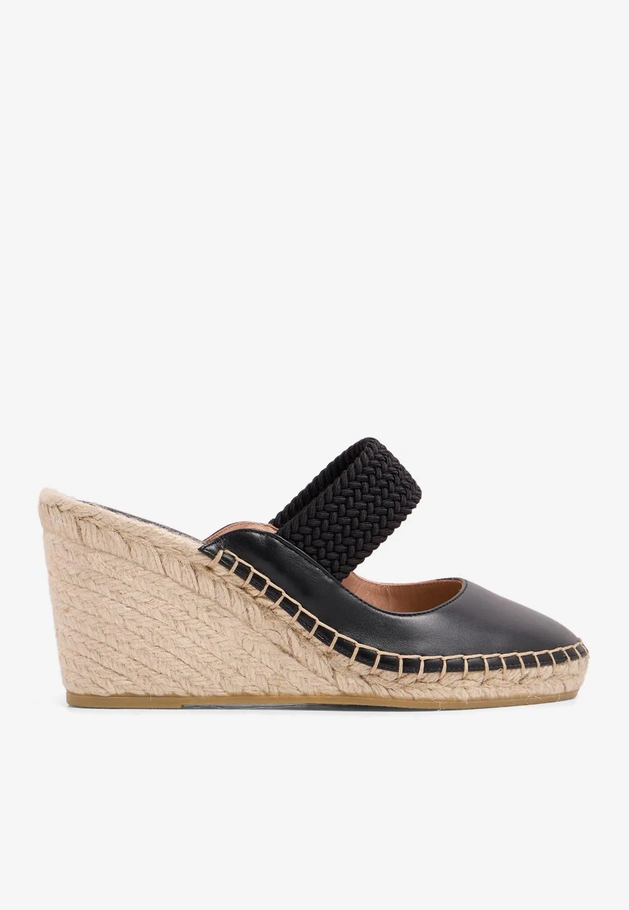 Siena 70 Leather Espadrilles