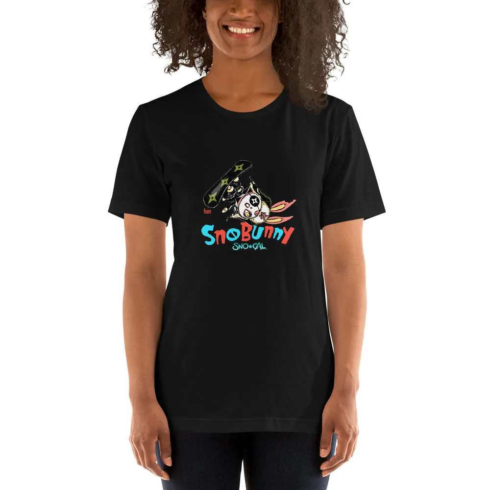 SnoBunny aerial flip shirt