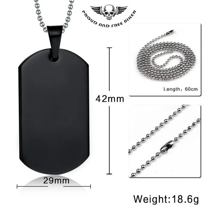 Steel Dog Tag
