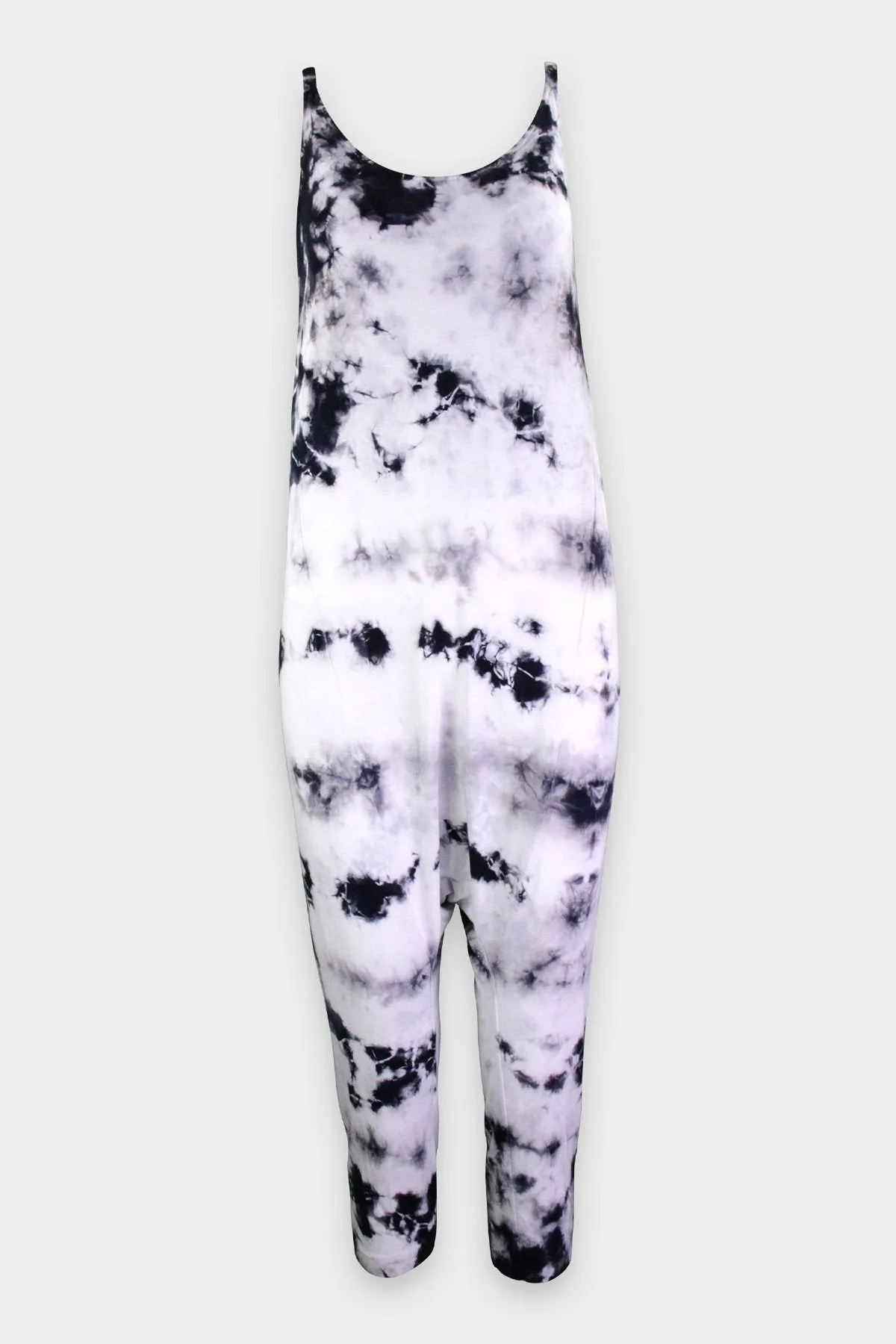 Strappy Droprise Jumpsuit in Phantomion