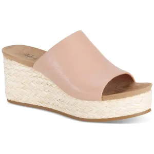 Style & Co. Womens Larissaa Faux Leather Slip On Espadrilles Tan 11 Medium (B,M)
