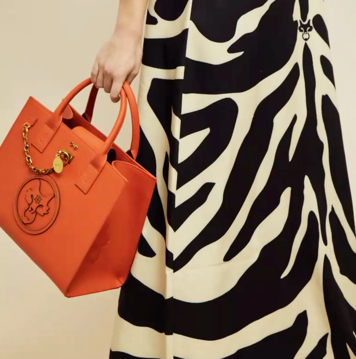 The Staffordshire Tote in Clementine