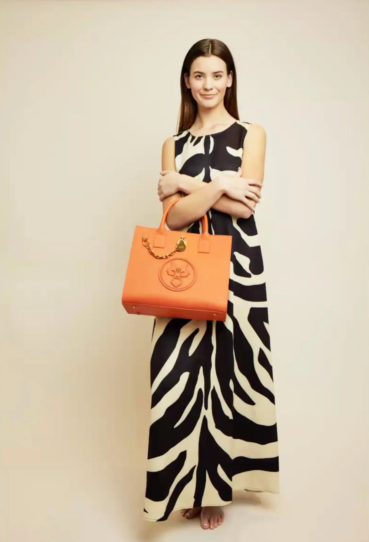 The Staffordshire Tote in Clementine