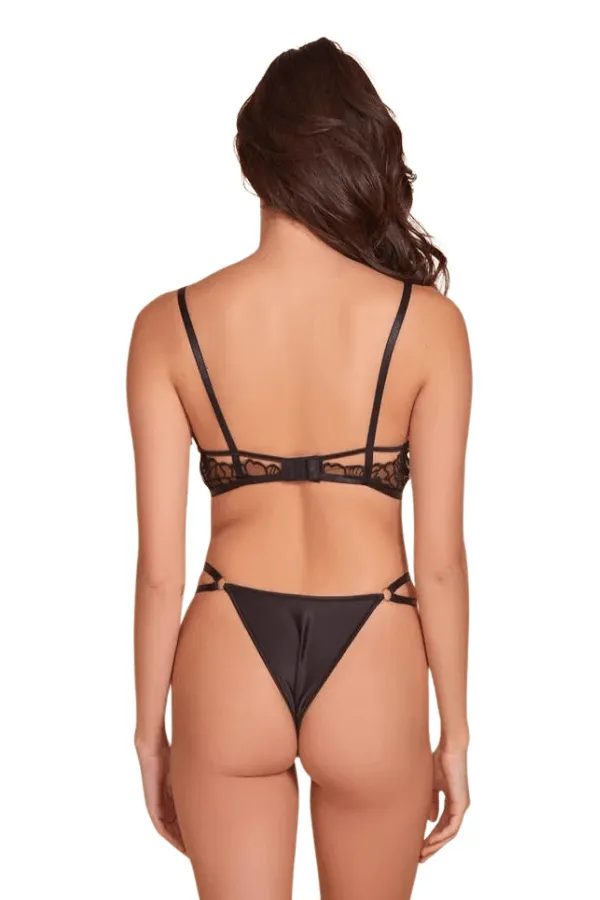 Threadbare Bra Set - Black