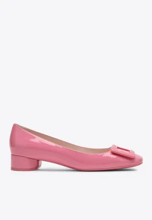 U Look Patent Leather Ballet Flats