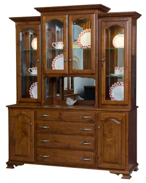 Vintage - Amish Handcrafted Open Deck Dining Hutch